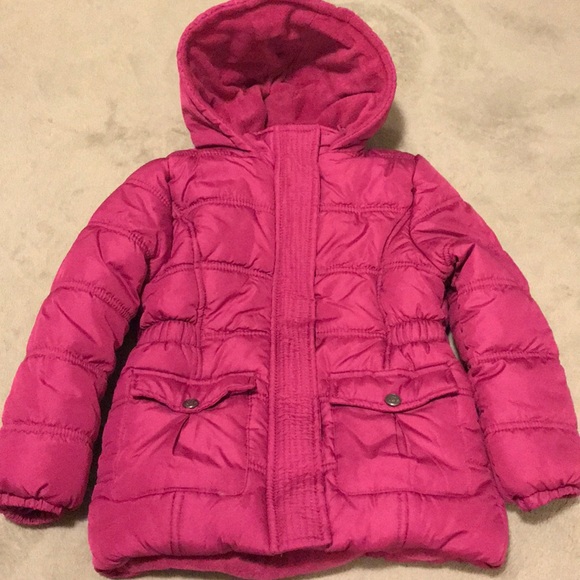 Other - • NEW Girls Pink Puffer Jacket 6X